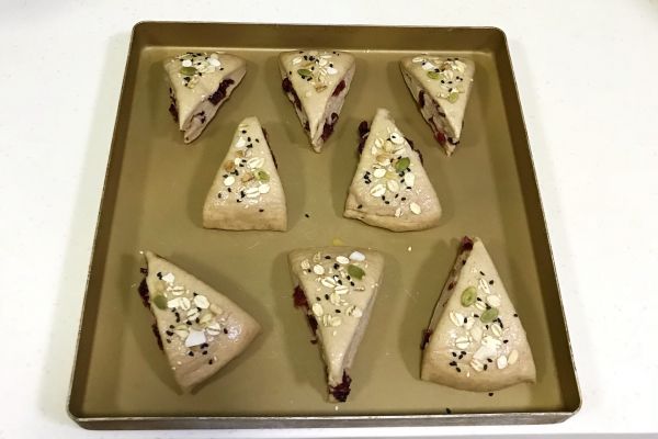 肉桂蔓越莓司康