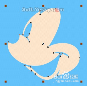 CorelDRAW 绘制迪斯尼米老鼠案例教程