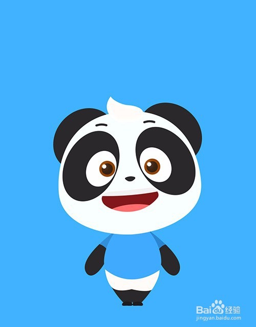 使用Photoshop绘制动漫卡通熊猫