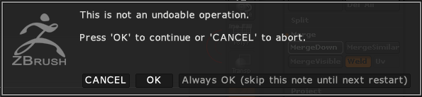 ZBrush如何合并SubTool