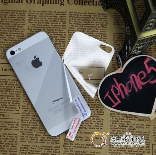 iphone5贴屏保膜方法