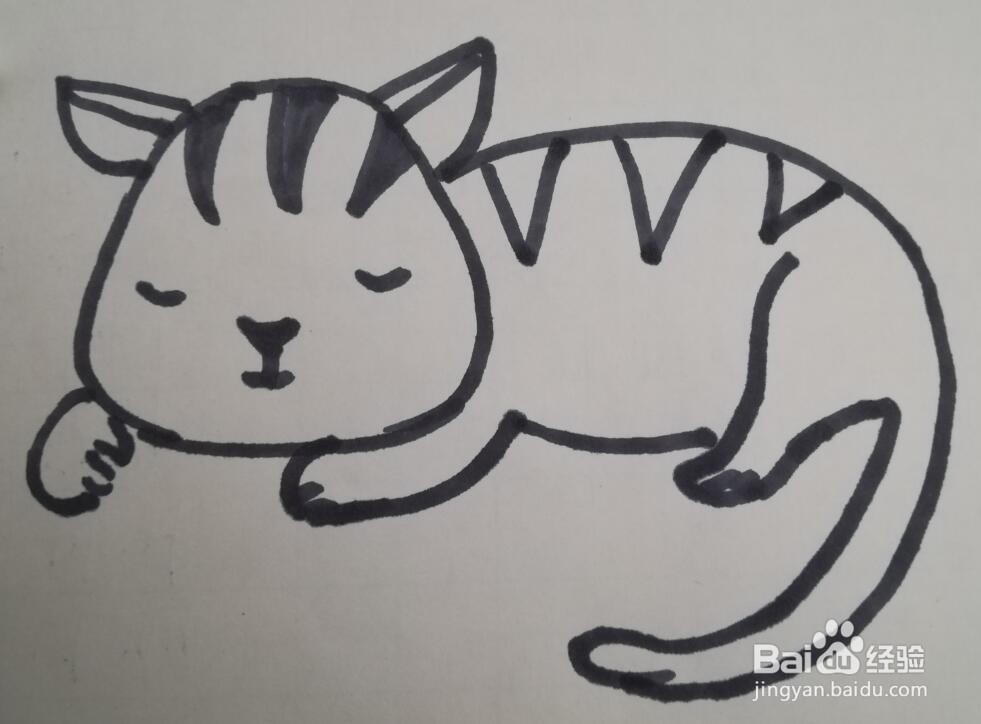 小猫的画法 小猫的简笔画