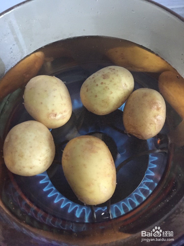 芝士虾仁土豆球的做法