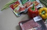 泡菜萝卜炒牛肉的制作过程