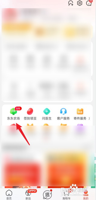 京东农场如何进行签到?