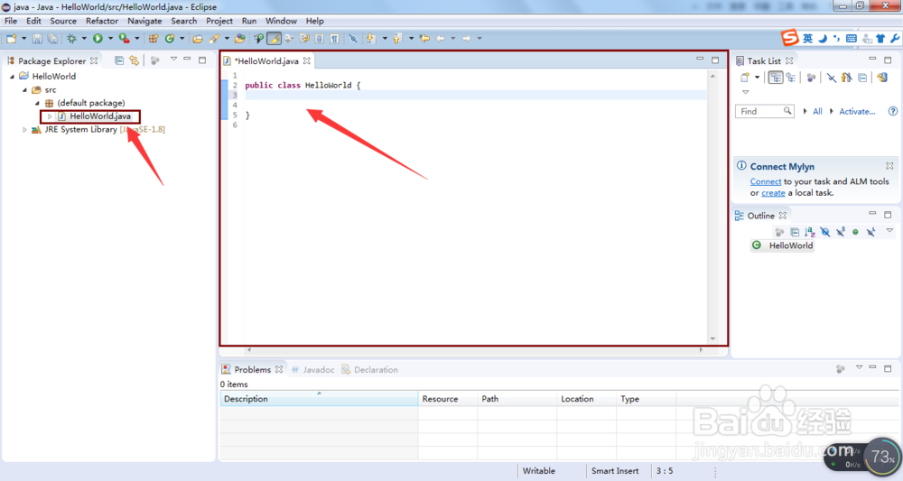 eclipse如何创建java项目