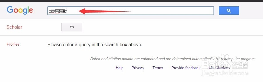 通过google scholar查看研究者的h-index