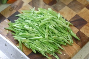 家常小炒四季豆