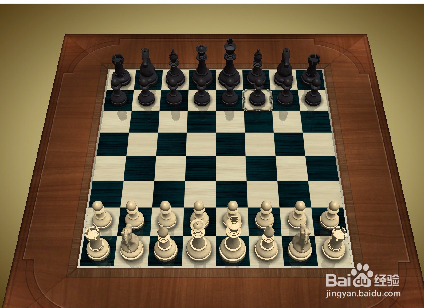 国际象棋怎么摆放位置图片