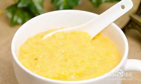 玉米面粥的做法