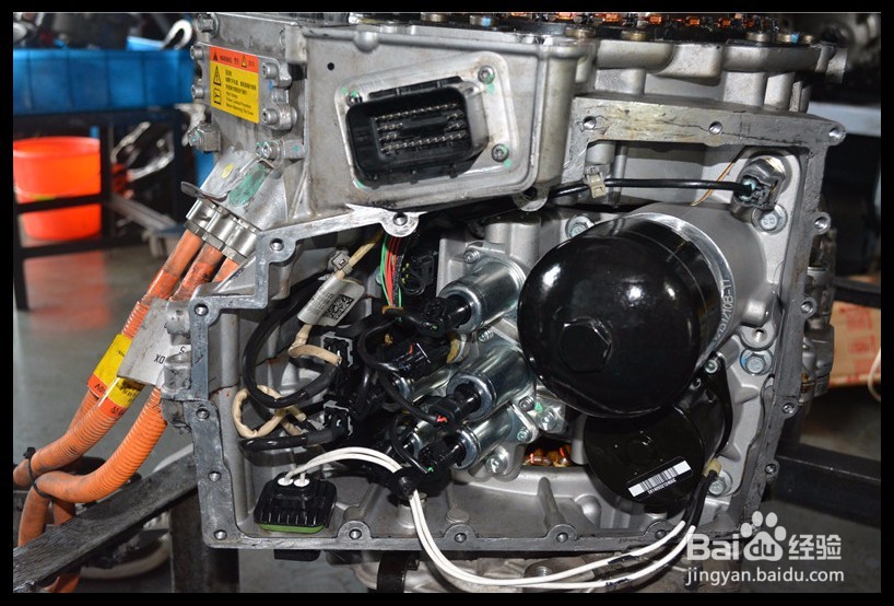 荣威 550 混动 变速箱 阀体 故障 维修 案例