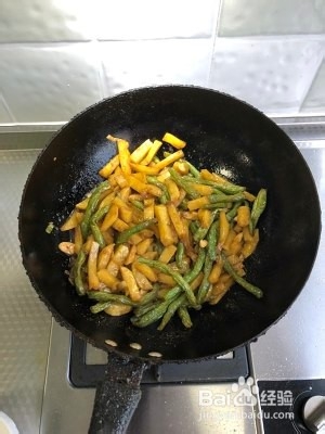 养生食补豆角炖土豆条