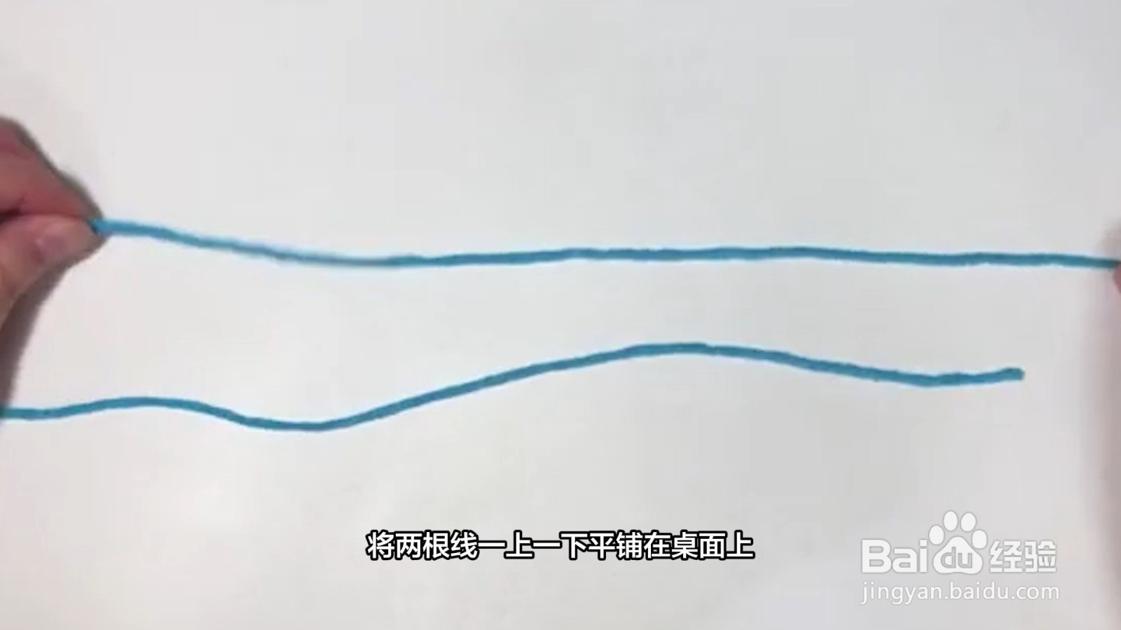 织围巾怎么接第二卷线