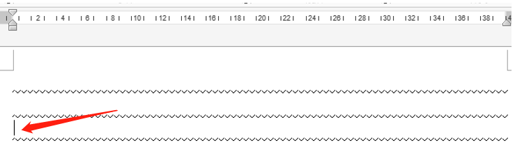 怎么用word快速画波浪线
