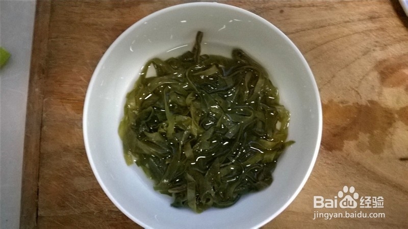 海带鸡蛋汤的做法