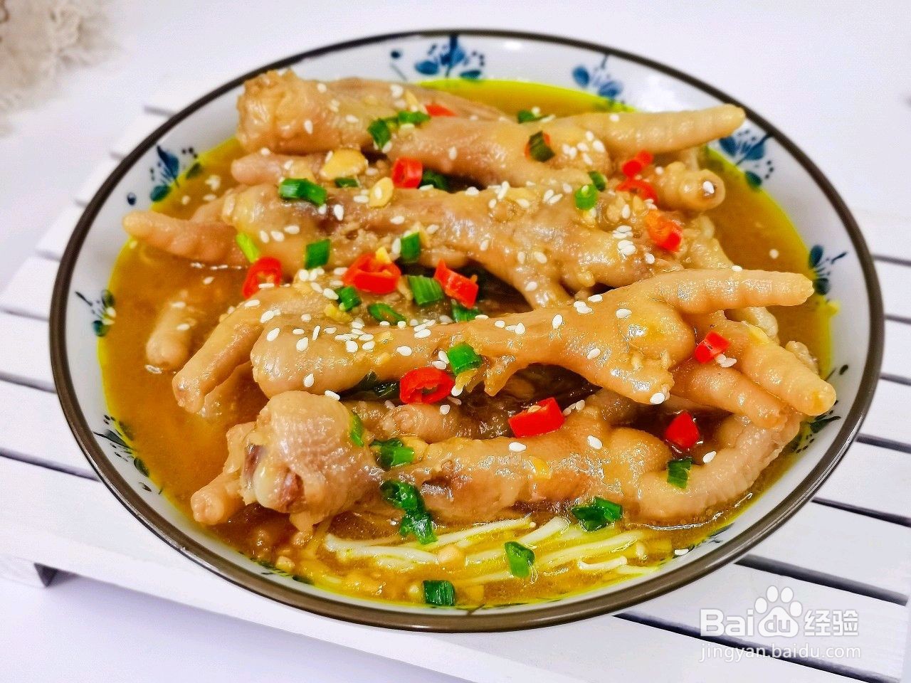蒜蓉金汤凤爪怎么做