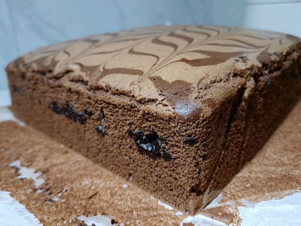 巧克力夹层古早蛋糕