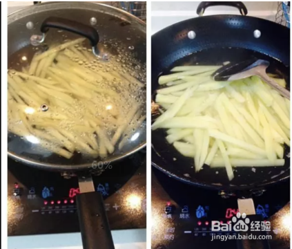炸土豆条的做法