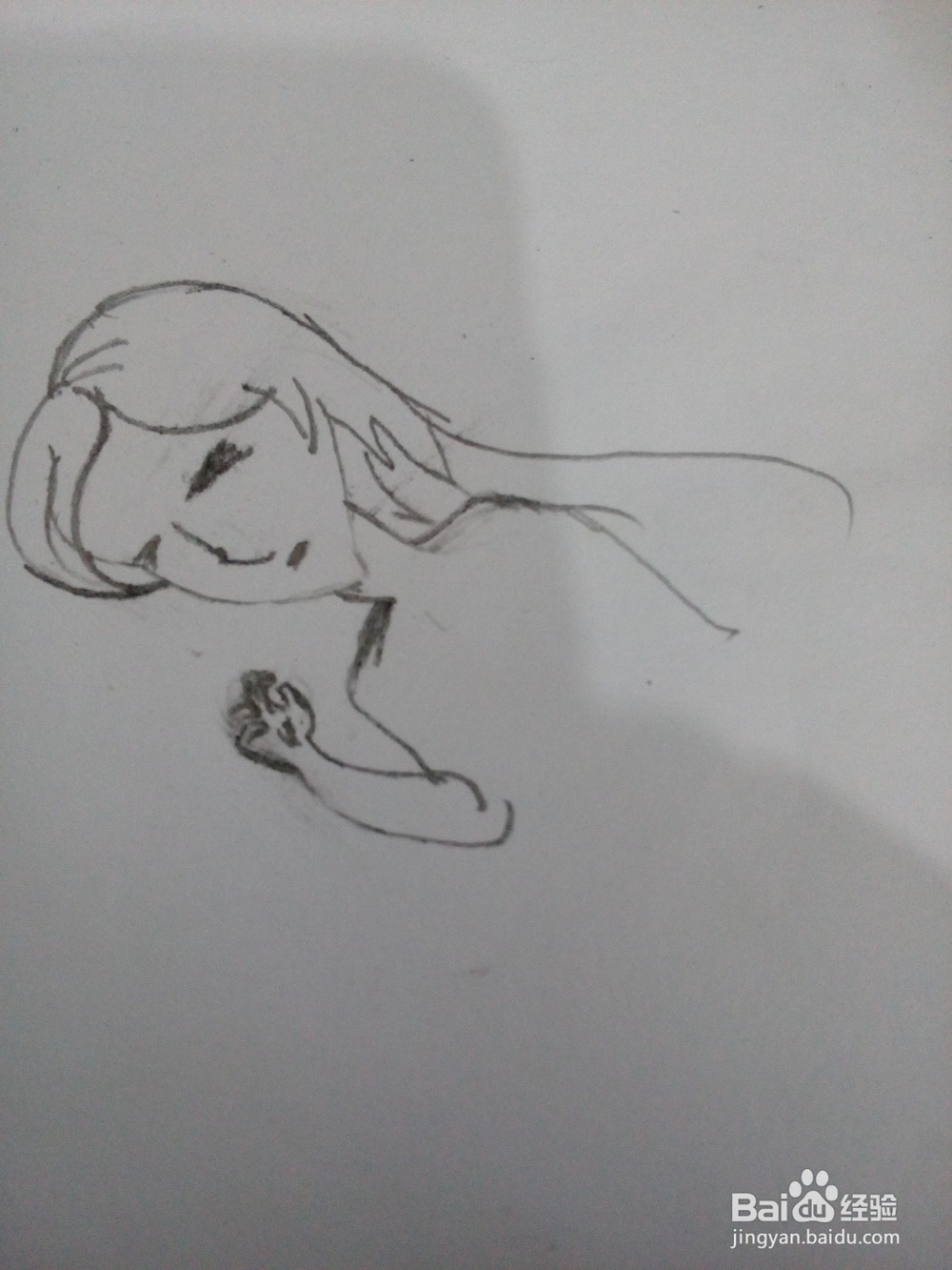 怎样简笔画美人鱼