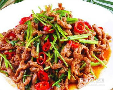 牛肉小炒的制作方法