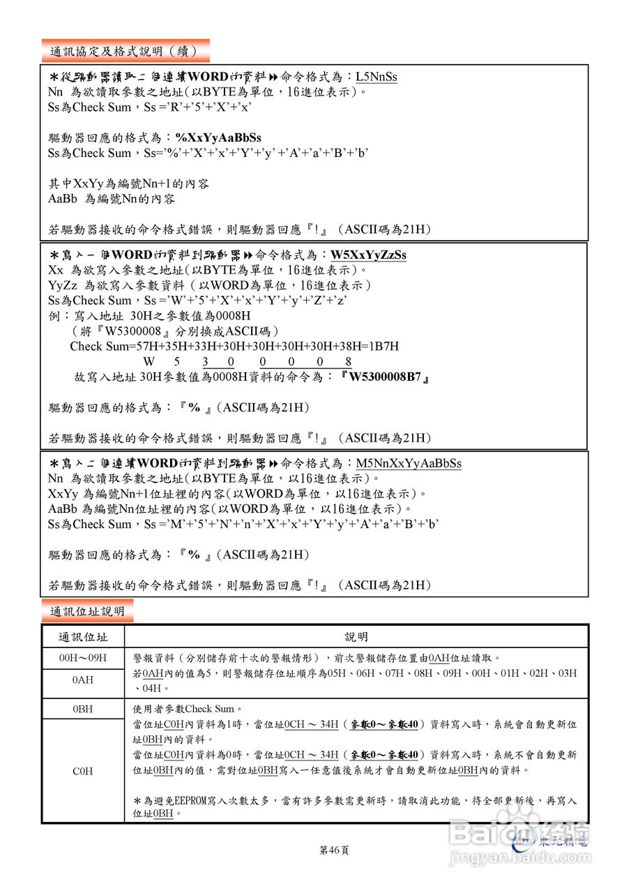 东元伺服驱动器ESDA操作手册:[5]