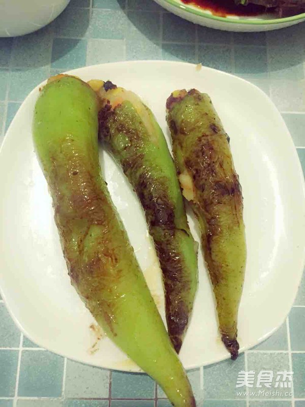 虎皮尖椒土豆泥