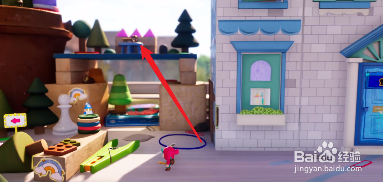 勇敢小骑士楼房钥匙怎么拿