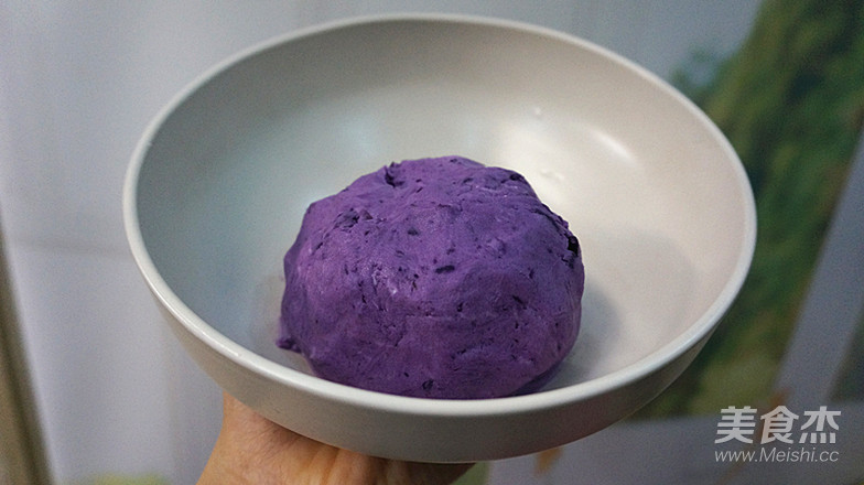 紫薯汤圆酒酿羹