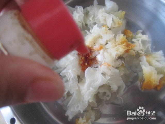 抢拌小菜-拌银耳