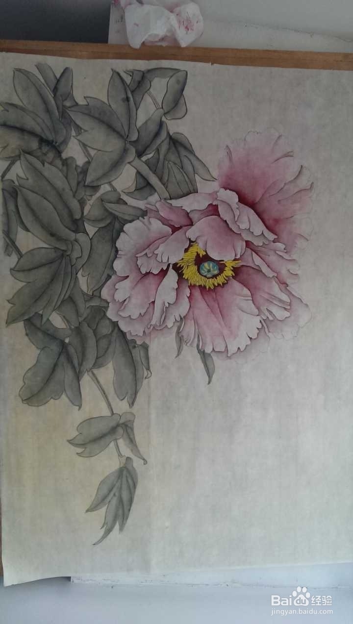 工笔牡丹绘画创作技法