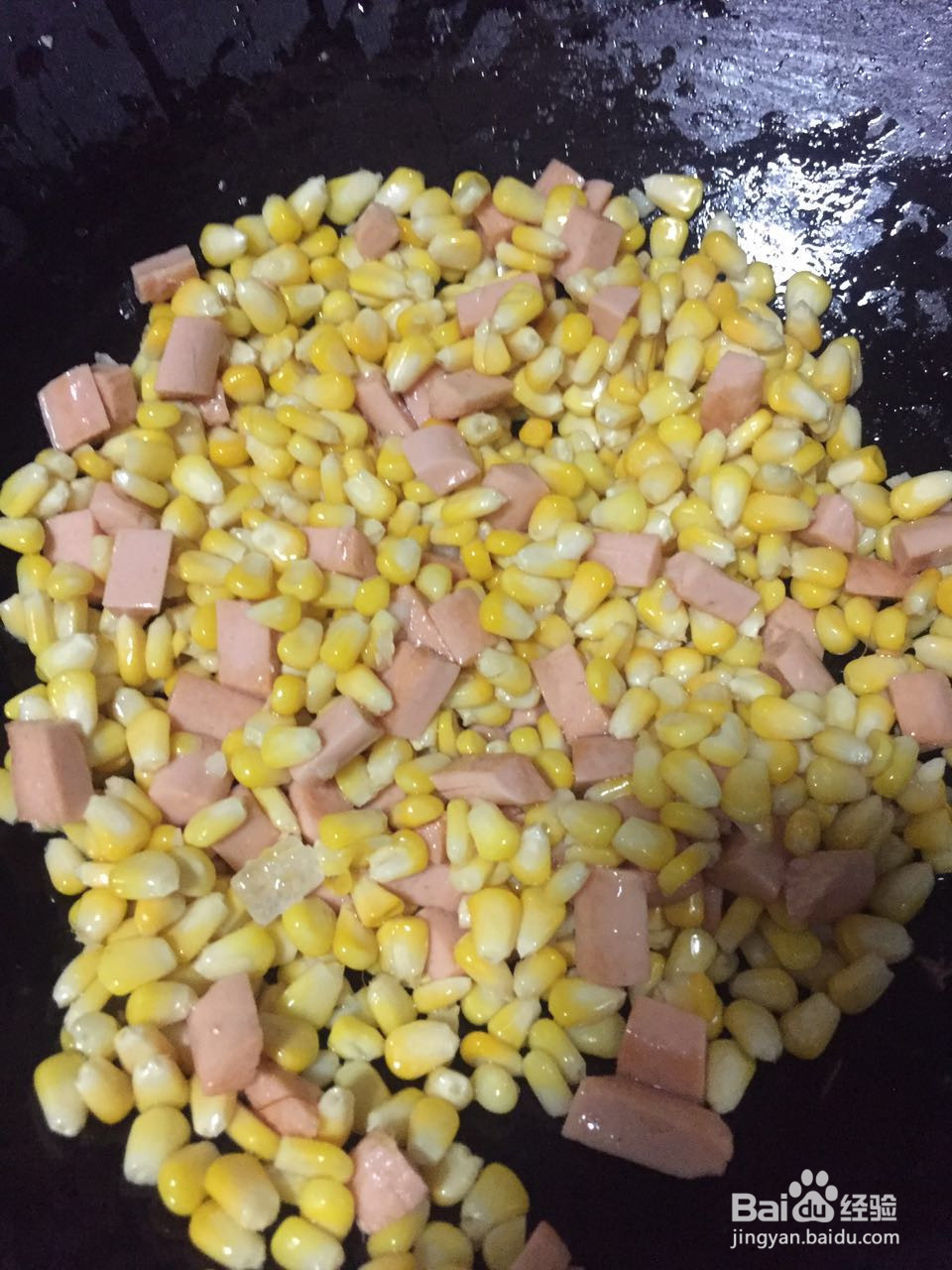 家常菜清炒玉米