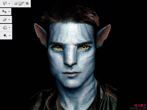怎样把帅哥转成超酷的阿凡达