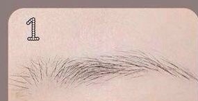 如何画一字眉小脸女生眉妆画眉