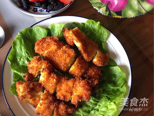 芝士鱼排吐司汉堡