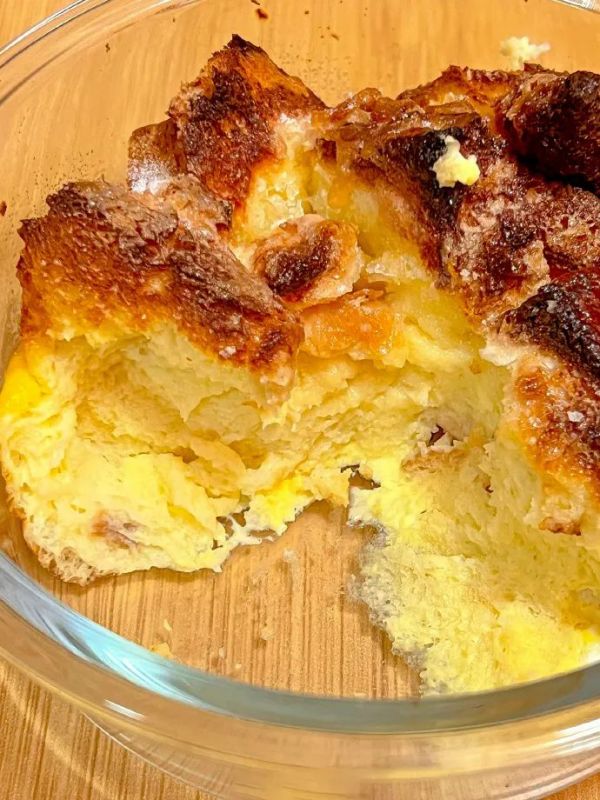 奶香焦糖吐司布丁