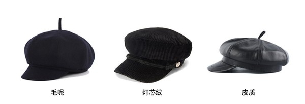 秋冬look太单调选款适合自己的帽子来加分吧!