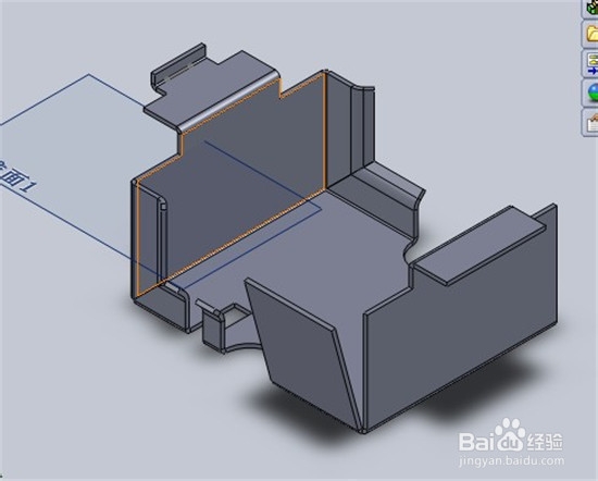 钣金的绘制(Solidworks)：[13]生成闭合角1