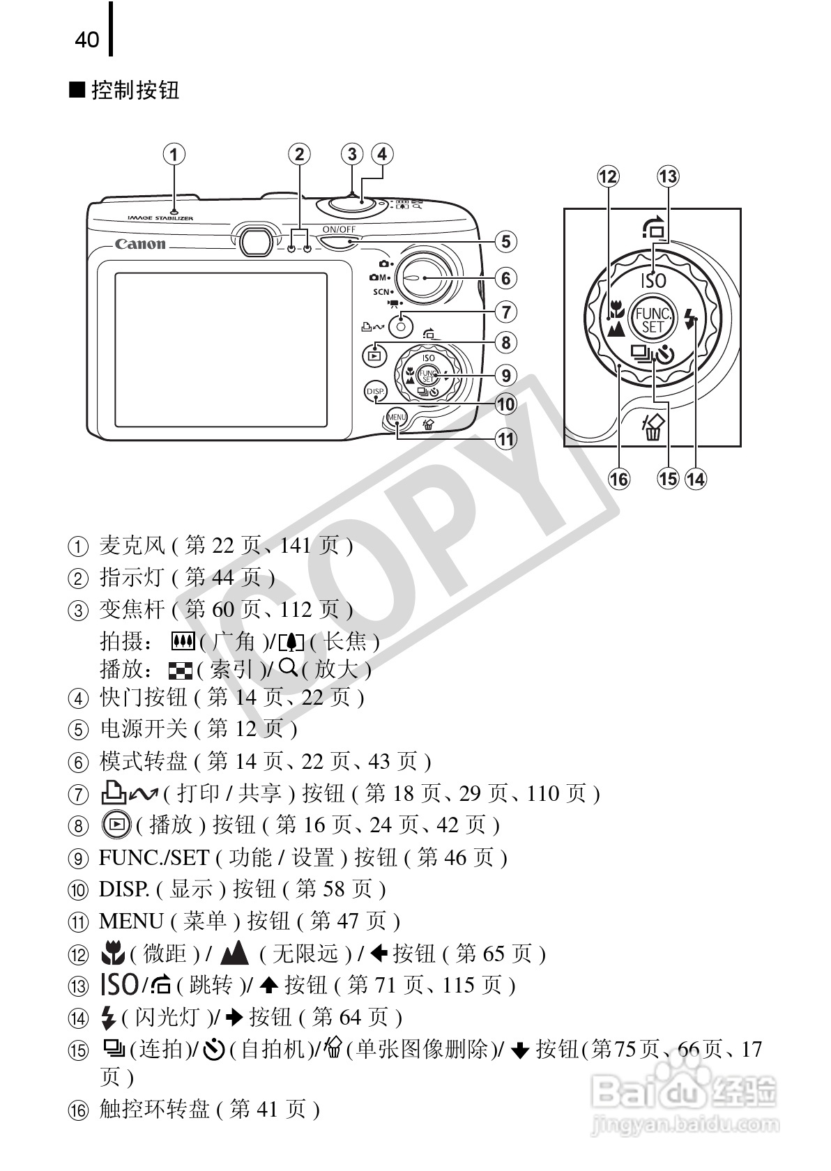 佳能DIGITAL IXUS 970 IS数码相机使用说明书:[5]