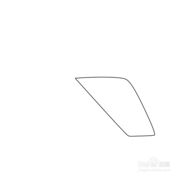 简笔画--在天空航行的飞机
