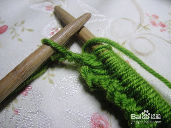 围巾织法——太阳花详细图解