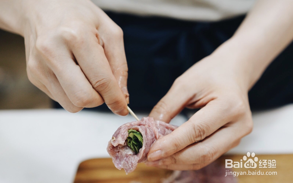 吃不胖的酸奶薄荷牛肉卷