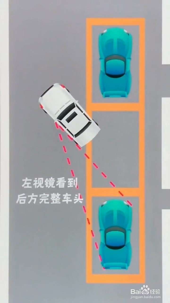 侧方停车的小妙招