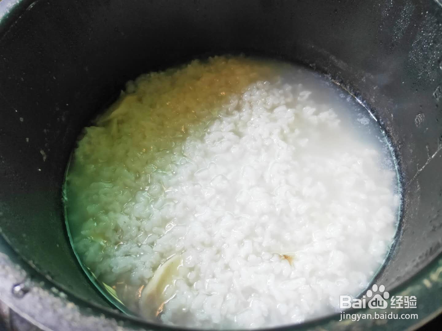 大米山药粥的做法