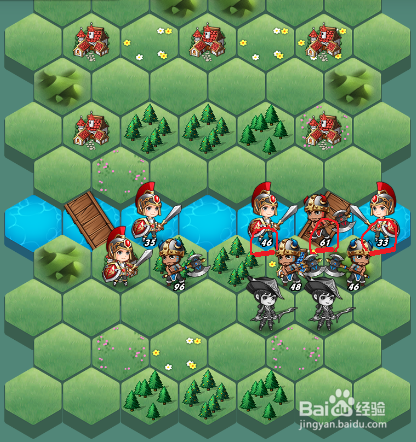 (legion war)军团战棋 人族 第三关 攻略