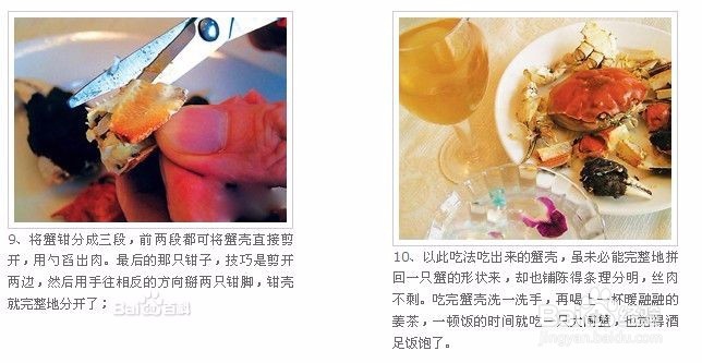 蟹行天下教您怎么吃大闸蟹