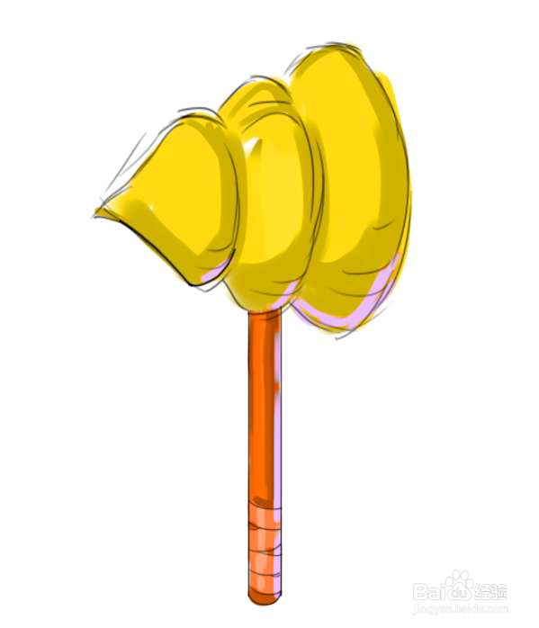 武器 便便锤子的画法~~