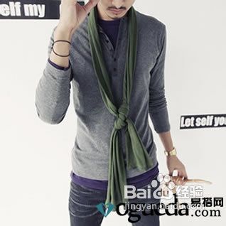 时尚男士围巾、丝巾选择技巧
