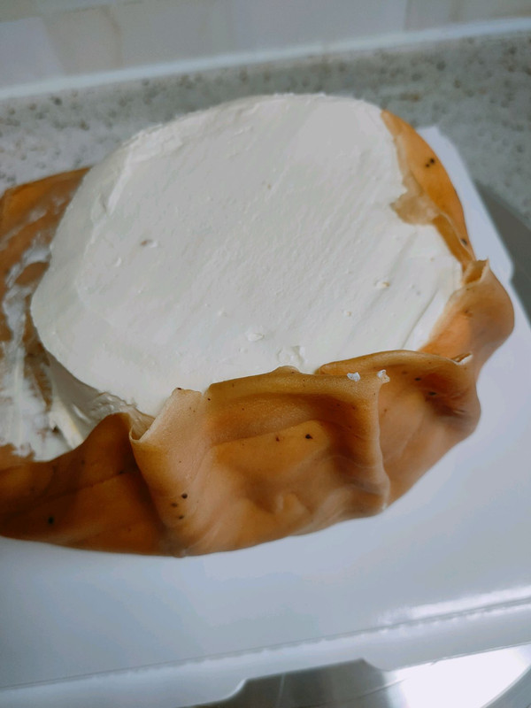 圣诞麋鹿榴莲千层蛋糕