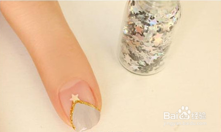 法式雪花美甲教程