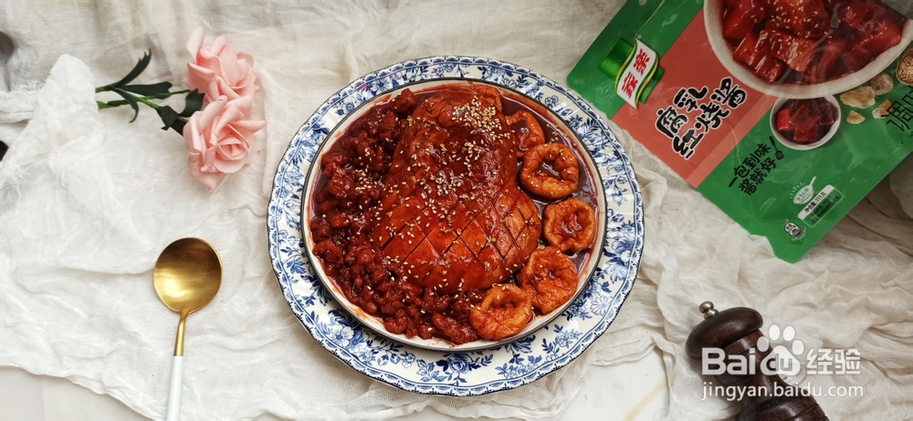 百吃不厌的腐乳红烧白灵菇